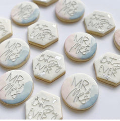 "MR & MRS" Cookie Embosser Lissie Lou