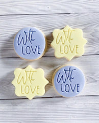 "WITH LOVE" Cookie Stamp Lissie Lou