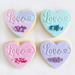 "LOVE WITH HEART 803" Embosser