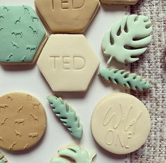 "WILD ONE" Cookie Embosser Lissie Lou
