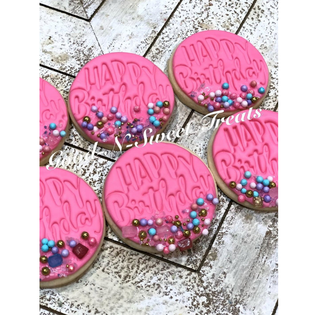 "HAPPY BIRTHDAY 102S" Embosser