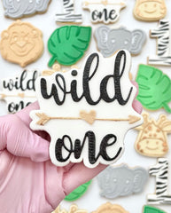 "WILD ONE WITH ARROW" Lissie Lou Cutter and Embosser