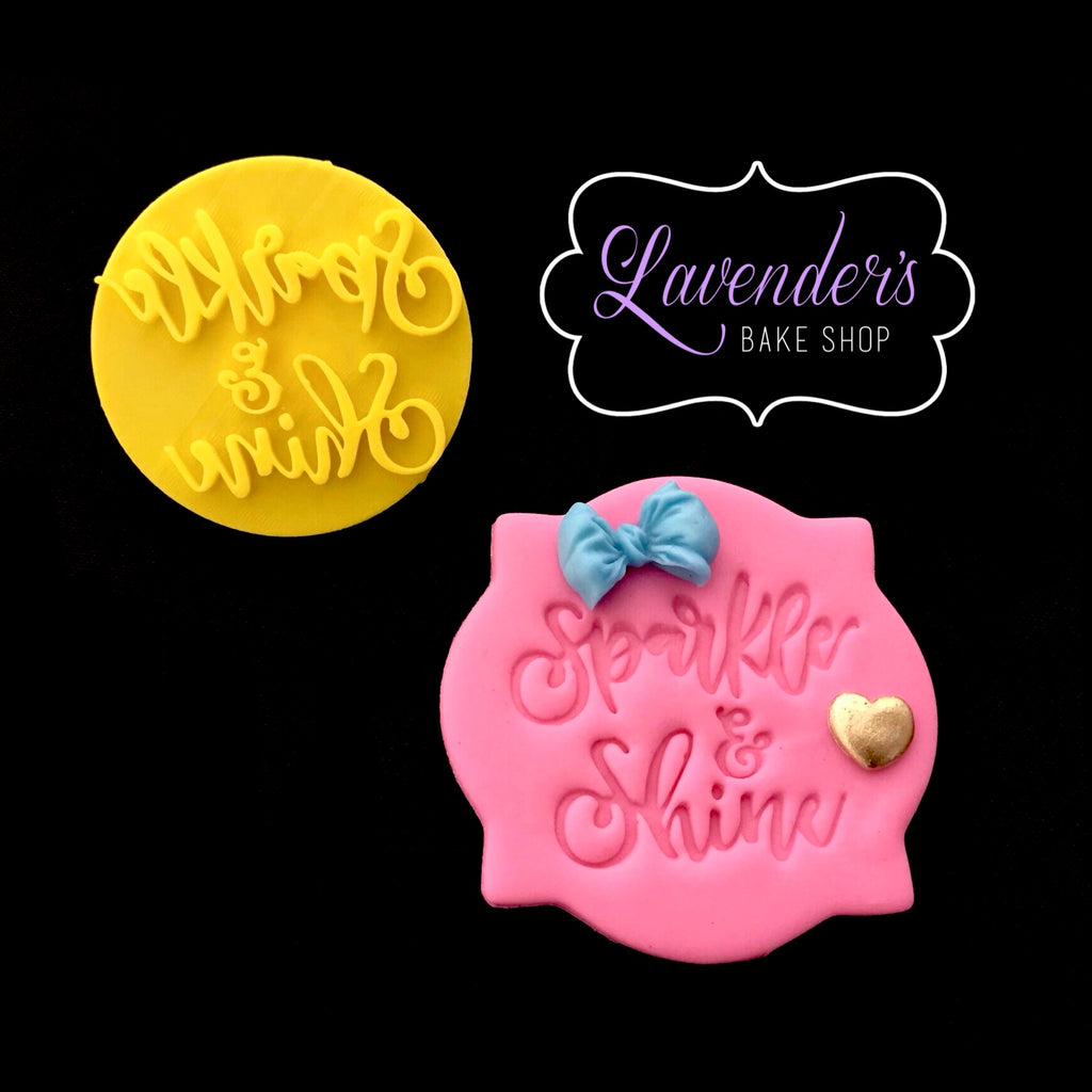 "SPARKLE AND SHINE"  Embosser