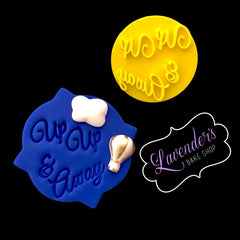 "UP UP & AWAY 008" Embosser