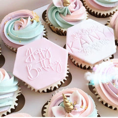"HAPPY BIRTHDAY" Cookie Embosser Lissie Lou