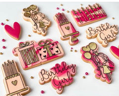 "BIRTHDAY GIRL" Lissie Lou Cutter & Embosser