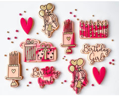 "BIRTHDAY GIRL" Lissie Lou Cutter & Embosser