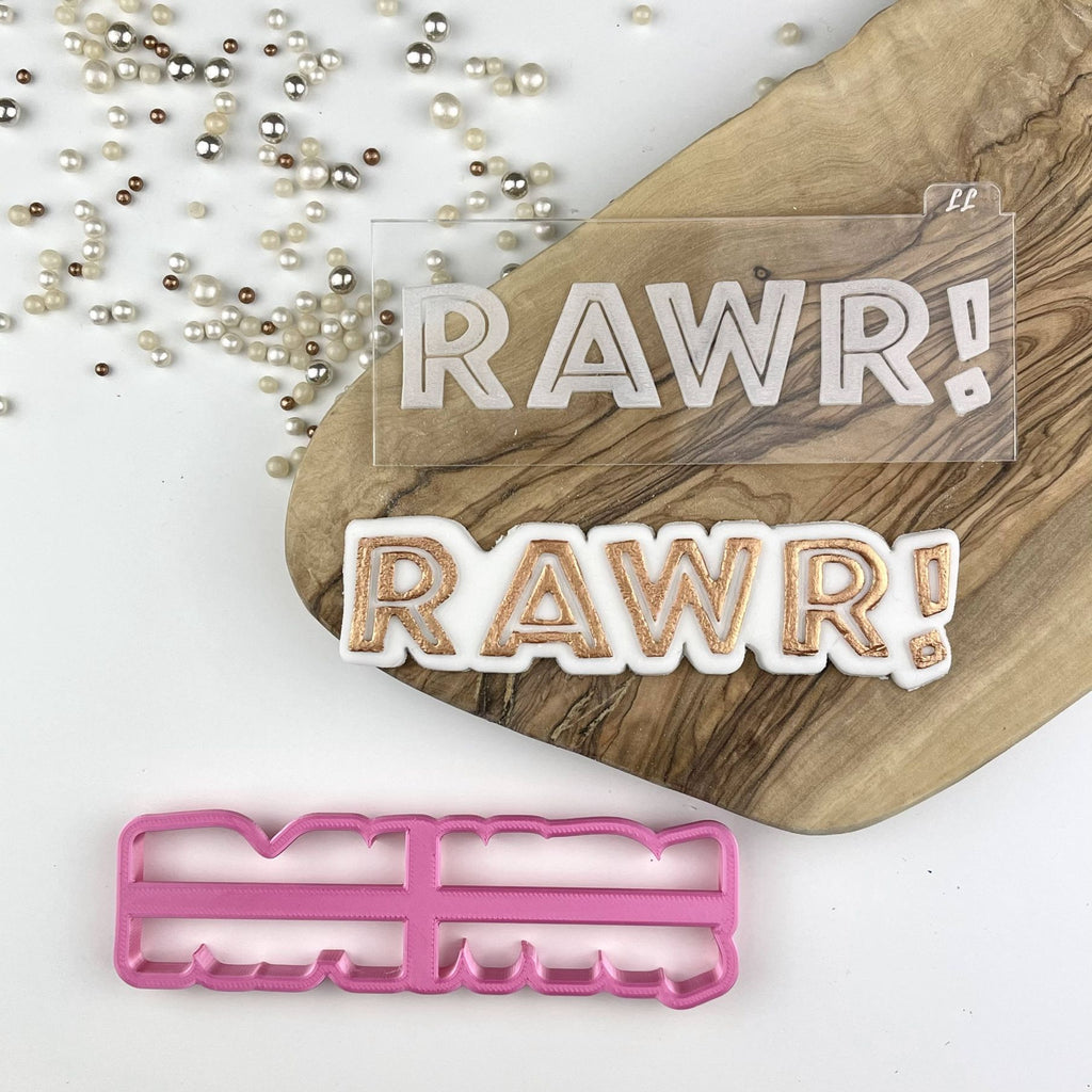 "RAWR DINO" Lissie Lou Cutter & Embosser