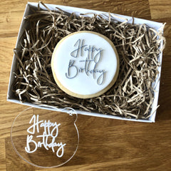 "HAPPY BIRTHDAY" Cookie Embosser Lissie Lou