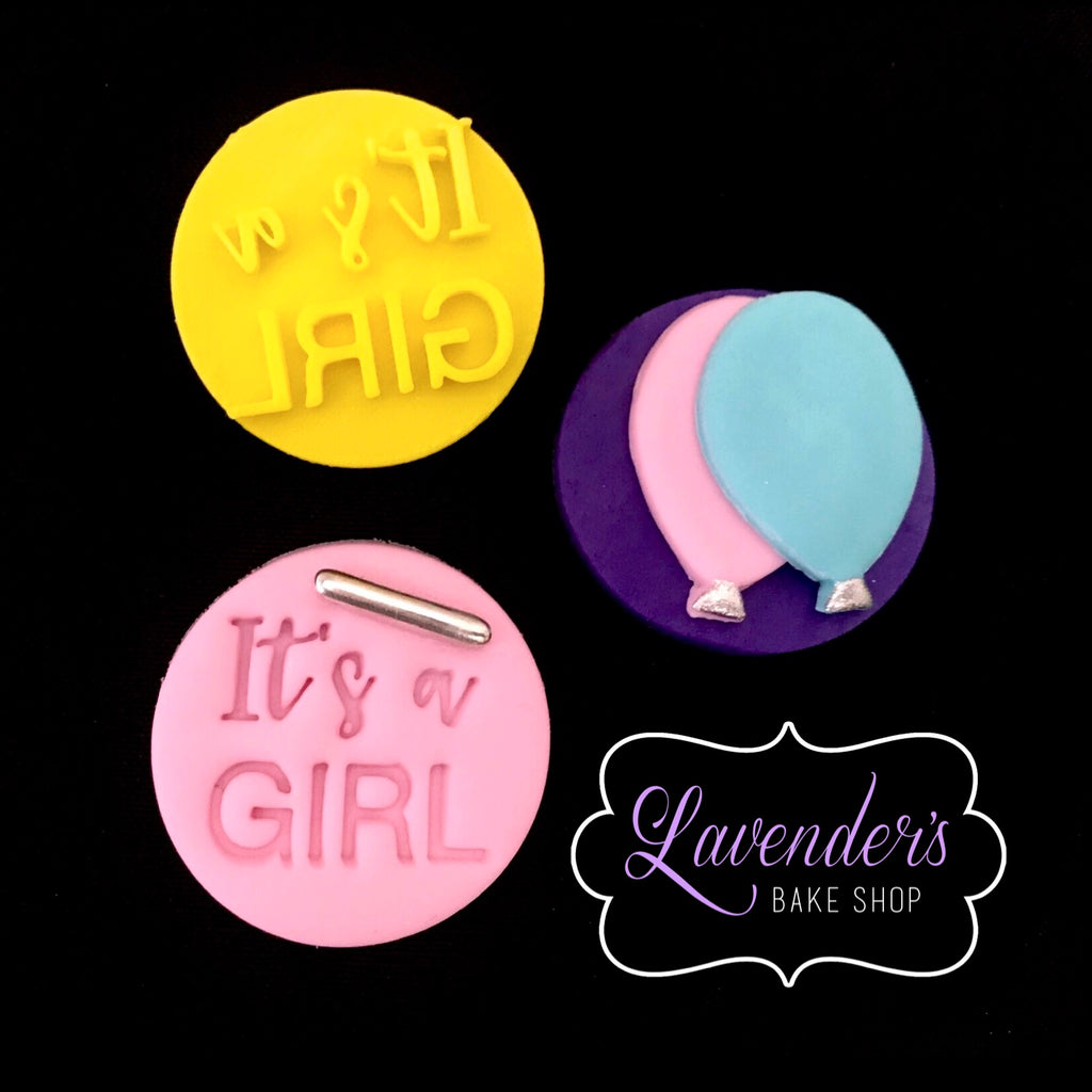 "IT'S A GIRL 318" Embosser