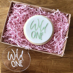 "WILD ONE" Cookie Embosser Lissie Lou