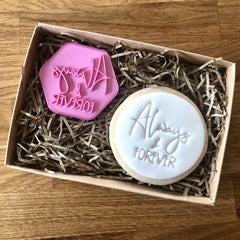"ALWAYS AND FOREVER" Cookie Stamp Lissie Lou
