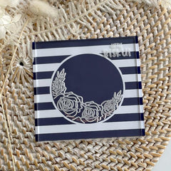 "ROSE BORDER 106" Little Biskut Debosser