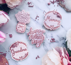 "HAPPY MOTHERS DAY STYLE 1" Lissie Lou Cutter & Embosser