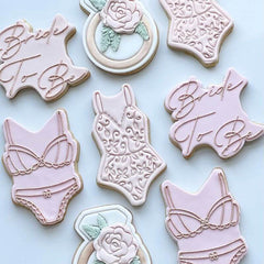 "BRIDE TO BE IN DELICATE FONT" Lissie Lou Cutter & Embosser