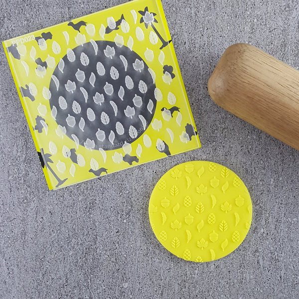 "NATURE WOODLANDS PATTERN 023 DEBOSSER" Custom Cookie Cutter