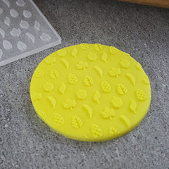"NATURE WOODLANDS PATTERN 023 DEBOSSER" Custom Cookie Cutter