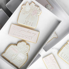 "WILL YOU BE MY BRIDESMAID SOHO" Lissie Lou Cutter & Embosser