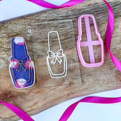 "NAIL VARNISH" Lissie Lou Cutter & Embosser