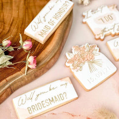 "WILL YOU BE MY BRIDESMAID SOHO" Lissie Lou Cutter & Embosser