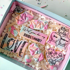 "WILL YOU BE MY BRIDESMAID SOHO" Lissie Lou Cutter & Embosser