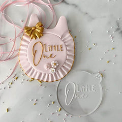 "LITTLE ONE" Cookie Embosser Lissie Lou
