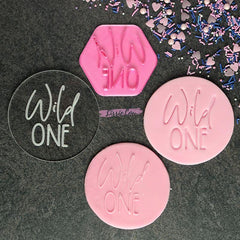 "WILD ONE" Cookie Embosser Lissie Lou