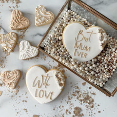 "WITH LOVE" Cookie Embosser Lissie Lou