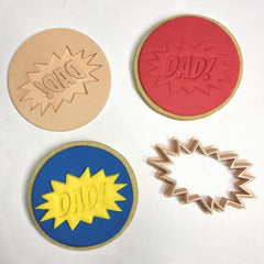 "DAD! 035" Little Biskut Cutter And Embosser