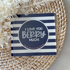 I LOVE YOU BERRY MUCH 215" Little Biskut Debosser