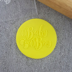 "BABY BOY 323 DEBOSSER" Custom Cookie Cutter
