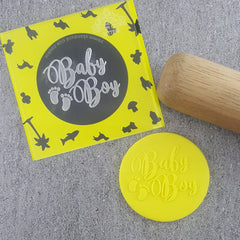 "BABY BOY 323 DEBOSSER" Custom Cookie Cutter