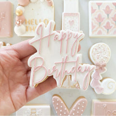 "HAPPY BIRTHDAY STYLE 5" Lissie Lou Cutter & Embosser