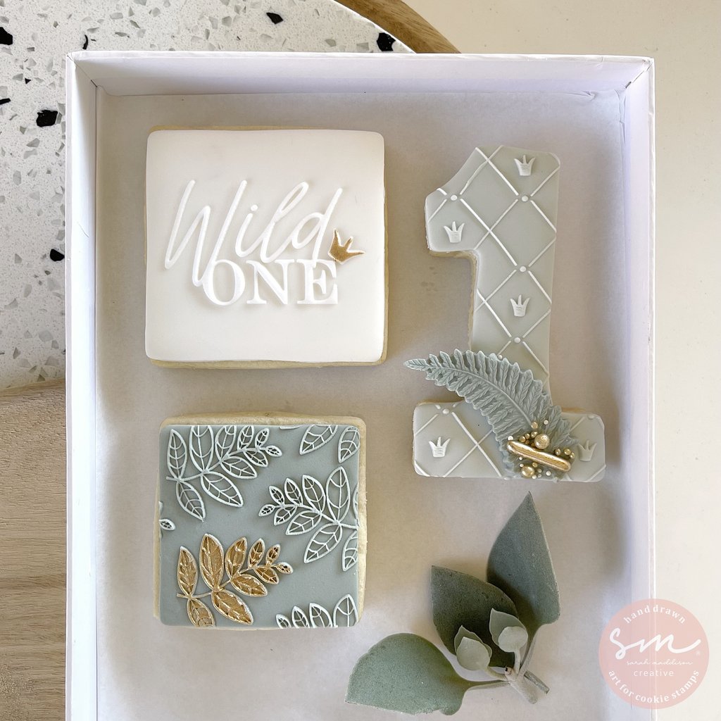 WILD ONE - Sarah Maddison Cookie Stamp