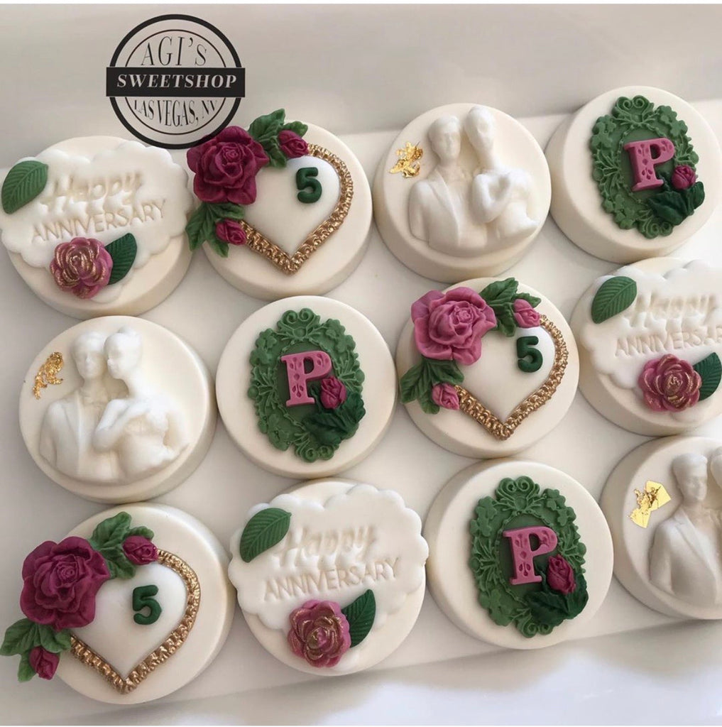 "HAPPY ANNIVERSARY 050" Embosser