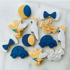 LINEN PATTERN - Sarah Maddison Cookie Stamp
