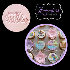 HAPPY BIRTHDAY 102" Little Biskut Embosser