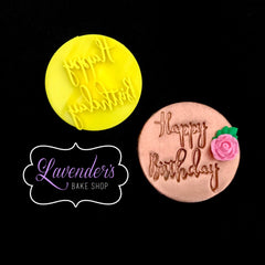 "HAPPY BIRTHDAY 112" Embosser