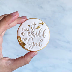 "I AM A CHILD OF GOD 328" Embosser