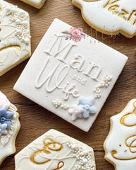 MAN AND WIFE - Sarah Maddison Cookie Stamp
