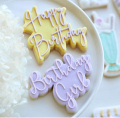 "BIRTHDAY GIRL" Lissie Lou Cutter & Embosser