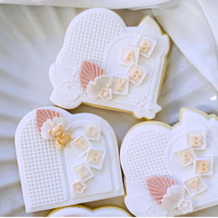 FAN FLORALS DOUBLE - KUKI CREATIVE Stamp & Cutter