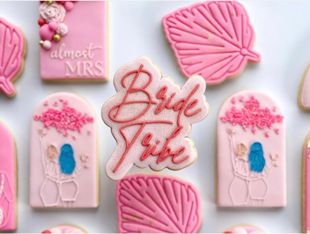"BRIDE TRIBE 231 CUTTER AND DEBOSSER" Custom Cookie Cutters