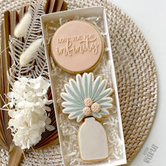 “PALM VASE 091" Little Biskut Cutter And Debosser