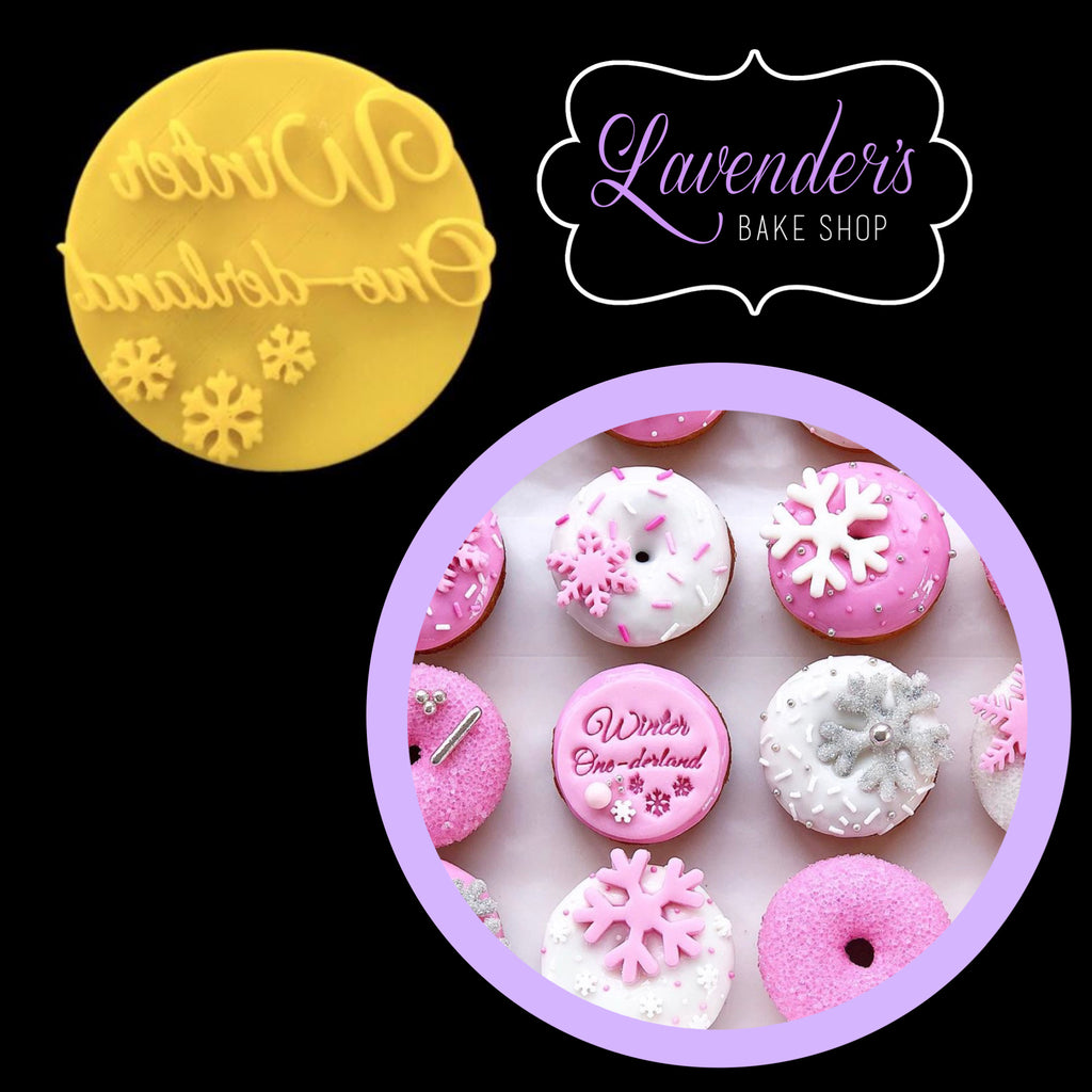 "WINTER ONE-DERLAND 111" Embosser