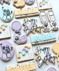 "HAPPY BIRTHDAY STYLE 5" Lissie Lou Cutter & Embosser