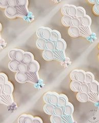 "BIRTHDAY BALLOONS" Lissie Lou Cutter & Embosser