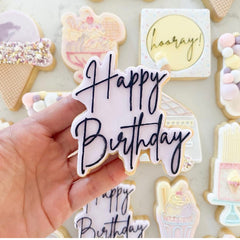 "HAPPY BIRTHDAY STYLE 5" Lissie Lou Cutter & Embosser