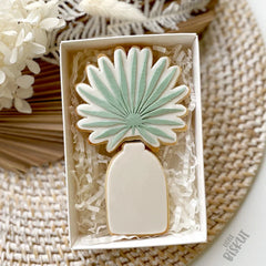 “PALM VASE 091" Little Biskut Cutter And Debosser