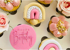 HAPPY BIRTHDAY - Sarah Maddison Cookie Stamp